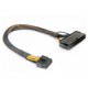 thumbnail image 4 of 2X Adaptador de Alimentación Principal ATX PSU de 24 A 10 Cable con Mangas Trenzadas para para PC Y Servidores de 12 Pulgadas (30 cm), 4 of 5