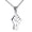 Silver, variant on Stainless Steel Vintage Champion Fist Gold Pendant Titanium Chain Mens Necklace Rainbow