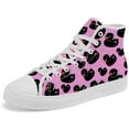 thumbnail image 5 of Aidianart Womens Duck High Top Shoes High Top Canvas Sneakers Size 14, 5 of 5