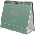 thumbnail image 1 of Calendario de escritorio, programador para decoraciones de oficina en el hogar regalo de año nuevo verde (2022 ） Namotu CZBG-HQ36, 1 of 6