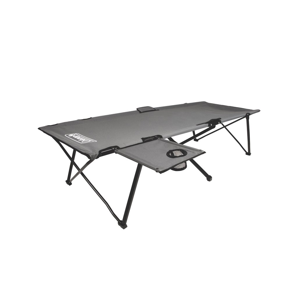 Coleman® PackAway® Camping Cot with Side Table