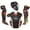 Black/Orange, variant on ALL STAR MVP-PRO™ Adult Series Catcher's Kit, NOCSAE