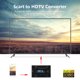 thumbnail image 4 of 1080P Wdftyju SCART a HDMI Video Audio Adaptador de señal convertidor exclusivo con cable USB, 4 of 8