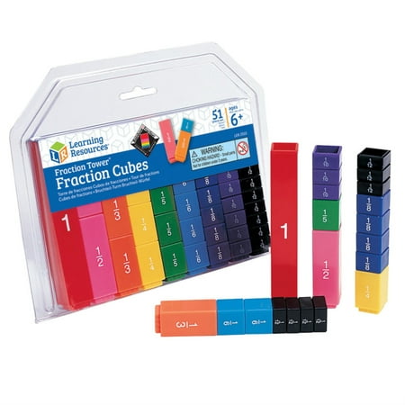 UPC 765023008982 product image for Learning Resources Fraction Tower Cubes | upcitemdb.com