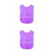 thumbnail image 3 of Matsuzay Delantales de pintura Bolsillos espaciosos de pintura de secado rápido para niños pequeños con correa lateral Guardapolvo Paño Violeta 2piezas, 3 of 6