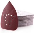 thumbnail image 1 of LAICAIW Sanding Sheets 150 Grit Hook and Loop Sandpaper-12 Holes Mouse Detail Palm Sander Paper Pack of 50, 1 of 7