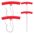 thumbnail image 7 of FONDOTIN 4-Pack Red Car Rim Protectors, Plastic for Easy Tire and Wheel Edge , Simple Installation, 7 of 7