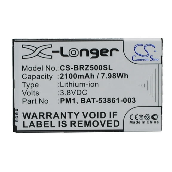 2100mAh BAT-53861-003 PM1 Battery for Blackberry Z5