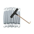 thumbnail image 4 of LOVIVER 15 Pieces Trampoline Springs Metal Repair Maintain Hardware Trampoline Parts 12cm Spring, 4 of 8