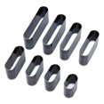 thumbnail image 1 of Leather Cutter Hollow Punch Die, Wear Resistance 8Pcs Multi Purpose Leather Shape Punch Cutter  For Belt, 1 of 8