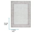 thumbnail image 3 of Livabliss x Our PNW Home Rainier Cottage Border Washable Area Rug, 7'10" x 10'2", Brown/Cream, 3 of 10