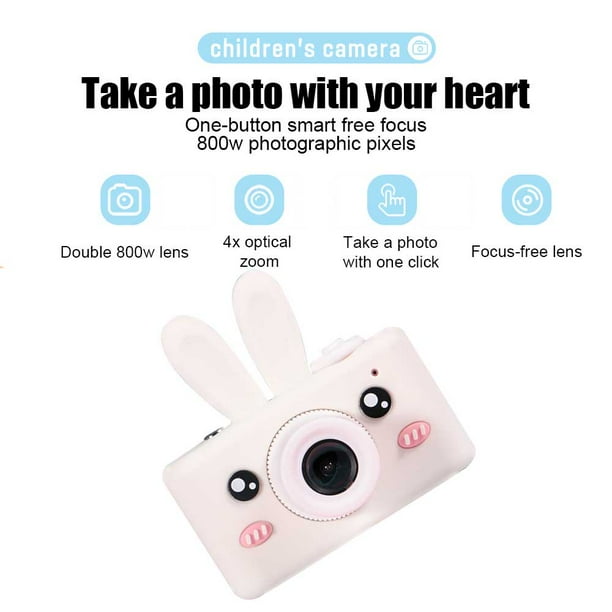 Kids Digital Camera, 2" IPS Screen Shockproof Mini Child Video Camera