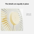 thumbnail image 5 of XGFHYJEH Desk Fan, Box Fan, Small Fan, Box Fan Clearance, Small Desk Fan, Small Fans for Desk, Portable Personal Quiet Electric Fan for Home, Plastic, 5 of 7
