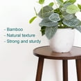 thumbnail image 6 of Wisfor Set of 2 Bamboo Side End Table Water-Proof Plant Display Stand Garden Stool ,16.5" Height, 6 of 10