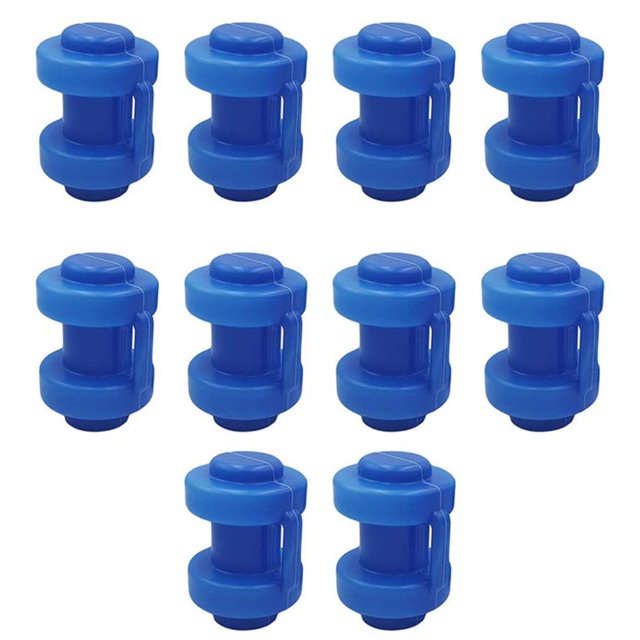 Soidarity Paquete de 10 tapas de trampolín de 25 mm-28 de diámetro para trampolín de fitness y ocio, accesorios de trampolín Ropa Deportiva, Zapatos Soidarity OD013430-00