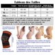 thumbnail image 2 of Rodillera ajustable Sailing para osteoartritis compresión protección ajustable correr XL naranja, 2 of 5