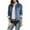 Blue, variant on adviicd Women's Stretch Denim Jacket Black, M