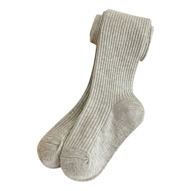 Lovzfmll Girls Tights Winter Warm Fleece Lined Thermal Leggings