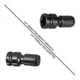 thumbnail image 5 of FABLE- 2Pcs 1/2" Drive To 1/4" Socket Adapter For Impact Wrench Hex Drill Chuck Convert, 5 of 5