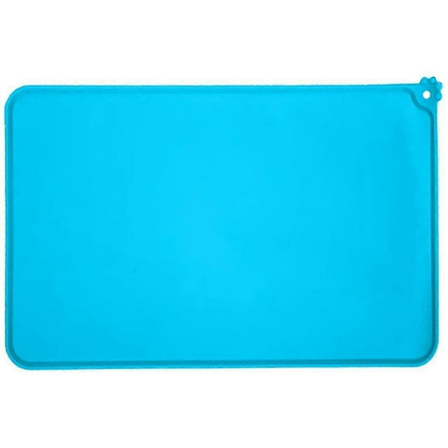 Silicone Pet Feeding Mat, Waterproof Mat For Dog And ls, Raised Edges, Anti-slip Tray Mats