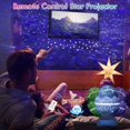 thumbnail image 3 of Proyector de luz nocturna Star, proyector Galaxy para dormitorio, proyector de cielo nocturno con altavoz Bluetooth y 19 ruido blanco, proyector de techo Galaxy Light, 3 of 5