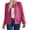Red1, variant on Women's Waffle Texture Zip Up Jacket, Long Sleeve Lightweight Cardigan, Casual Loose Fit Sweatshirt, Soft Fall Fashion Top, Breathable Open Front Coat, Comfortable Layering Piece RD2 S
