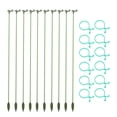 thumbnail image 4 of 1 Set of Plant Support Stakes Household Potted Plants Stand Climbing Ring Racks, 4 of 9