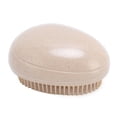 thumbnail image 2 of Plastic Egg Shape Hair Brush Knot Proof Massage Comb for Home Office, 2 of 7