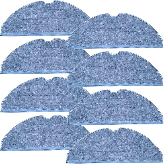 8 Pack S7 Vacuum Mop Replacement Pads for Xiaomi Roborock S7 Roborock S7 Roborock S7 MaxV Roborock S8/S8 Roborock S7 MaxV Plus Roborock T7S T7 plus T7S plus Robot Vacuum,8 Pack Microfiber Mop Pads