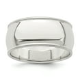 thumbnail image 1 of Bague en Argent Sterling 925 Demi-Rond Milgrain Taille 10.5, 1 of 2