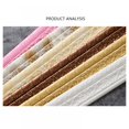 thumbnail image 4 of Topwoner Self-adhesive Waterproof Wall Stickers Waistline 3D Decorative Border Edge Strip Wall Sticker Anti-collision Edging Wall Stickers, 4 of 15