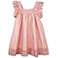 thumbnail image 3 of ContiKids Robes pour Filles Manches à Volants Robe Volante 5 Rose, 3 of 4