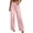 Pink, variant on PRETTYGARDEN Wide Leg Jeans for Women Trendy High Waisted Stretchy Baggy Raw Hem Denim Palazzo Pants with Pockets