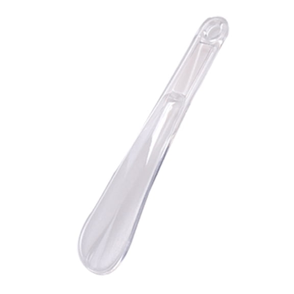 Super Thin 9.06Inch Shoe Horn With Hole Lightweight Plastic Shoe Helper For Seniors Pregnant Women Kids Travel