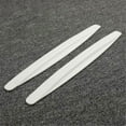 thumbnail image 1 of Car Bumper Strip Car Anti Collision Patch 2pcs Car Bumper Strips Anti Collision Waterproof PVC Stylish Color Corner Protection Trim Carbon Fiber White, 1 of 1