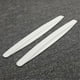 thumbnail image 1 of TKSE Tira de parachoques para automóvil, 2 piezas Tiras de parachoques para automóvil Anticolisión Impermeable PVC Color elegante Tira protección antiarañazos Protección esquina Embellecedor(Blanco), 1 of 1