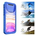 thumbnail image 3 of SPORTLINK Waterproof Case for iPhone 11, Full Body Heavy Duty Protection Full Sealed Cover Shockproof Dustproof Built-in Clear Screen Protector Rugged Case for iPhone 11 6.1 Inch (Blue), 3 of 4