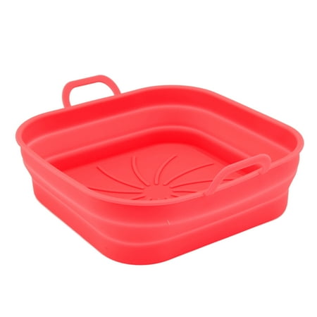

Fryer Pot Basket Fryer Liners Folding 20.5cm For Microwave Oven Blue Red
