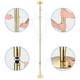 thumbnail image 7 of Yescom 12 FT Spinning Static Dancing Pole Kit w/ Extensions Fitness Dance Exercise Gold, 7 of 7
