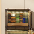 thumbnail image 5 of Bacs de Rangement Empilables avec Tiroirs et Couvercles, Organisateurs de Placard en Plastique Blanc et Rangement, Porte Rabattable Transparente pour Rangement de Vêtements, 5 of 5