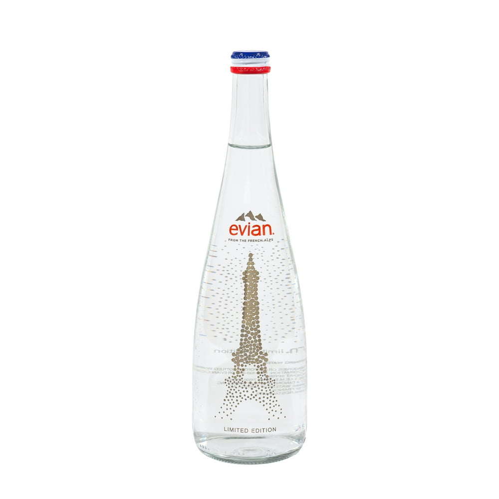Evian Limited Edition Eiffel Tower 750ml 6PK