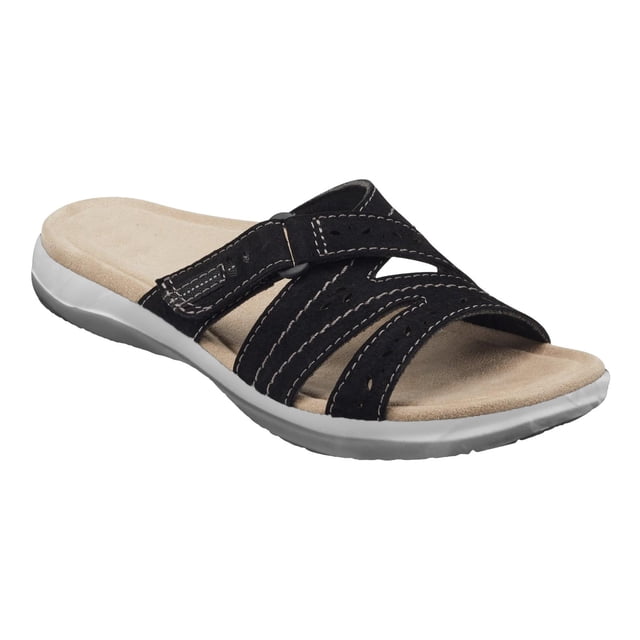 Zapatos de mujer Color sólido Ahuecado Sandalias planas de tacón bajo Zapatillas casuales de moda Wmkox8yii ytu6047