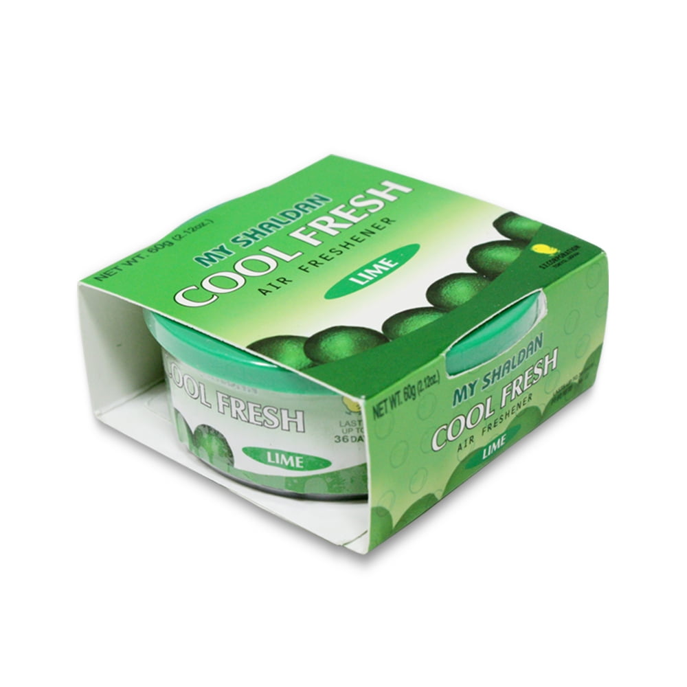 My Shaldan Cool Fresh 60g Lime Scent Car/Home/Office Gel Style Air Freshener