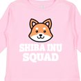 thumbnail image 4 of Inktastic Dog Shiba Inu Squad Boys or Girls Long Sleeve Toddler T-Shirt, 4 of 5
