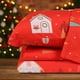 thumbnail image 3 of HITIME Juego de Sábanas Navideñas 4 Piezas Tamaño Queen, Bolsillos Profundos 16 Pulgadas, Microfibra de Poliéster Suave con Estampado Festivo, Ideal para Decoración y Regalo, 3 of 8