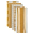 thumbnail image 3 of Contemporary Home Living Assorted Farmhouse Cotton Dish Towels - 28" - Honey Gold and White - Set of, 3 of 3