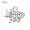 thumbnail image 3 of Uxcell 30pcs 30-Degree Angle Body Clips Bent Springy Pins for All 1/8 1/10 1/12 Scale Model RC Car Crawler Truck(Silver), 3 of 6