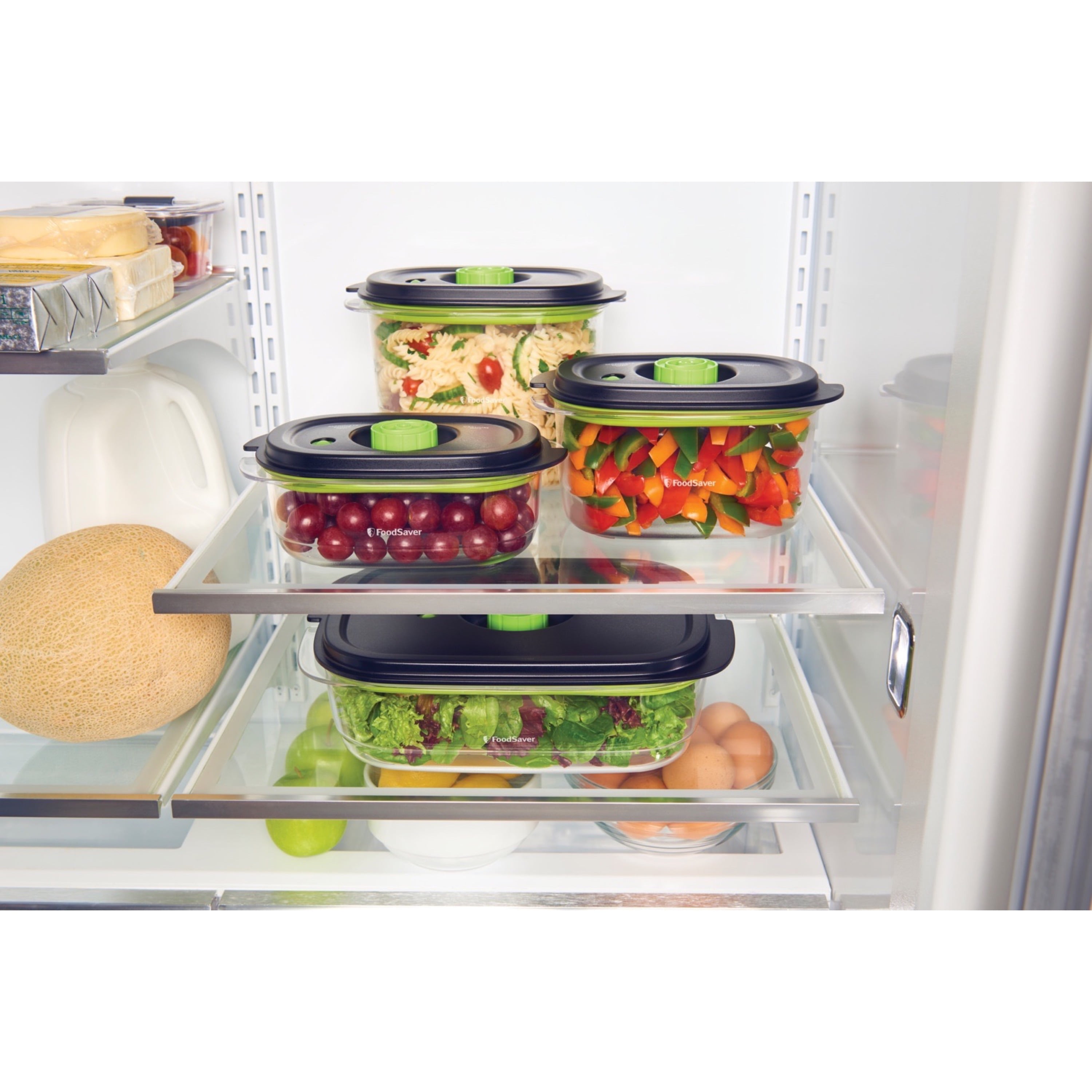 FoodSaver® Preserve & Marinate Vacuum Containers, 5 Cup, 2-Pack