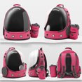 thumbnail image 4 of Cat Backpack Space Capsule Lightweight Breathable Pet Backpack Pet Carry Bag, 4 of 10