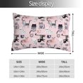thumbnail image 2 of Fotbe Cat Funda de Almohada Decorativa Estilo Occidental, Lujo en Algodón, Fundas para Almohadas King, Cojín Estampado para Decoración del Hogar-16"x24", 2 of 6
